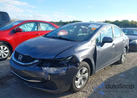 2014 Honda Civic Lx из США, поврежденный, VIN 19XFB2F5XEE007183